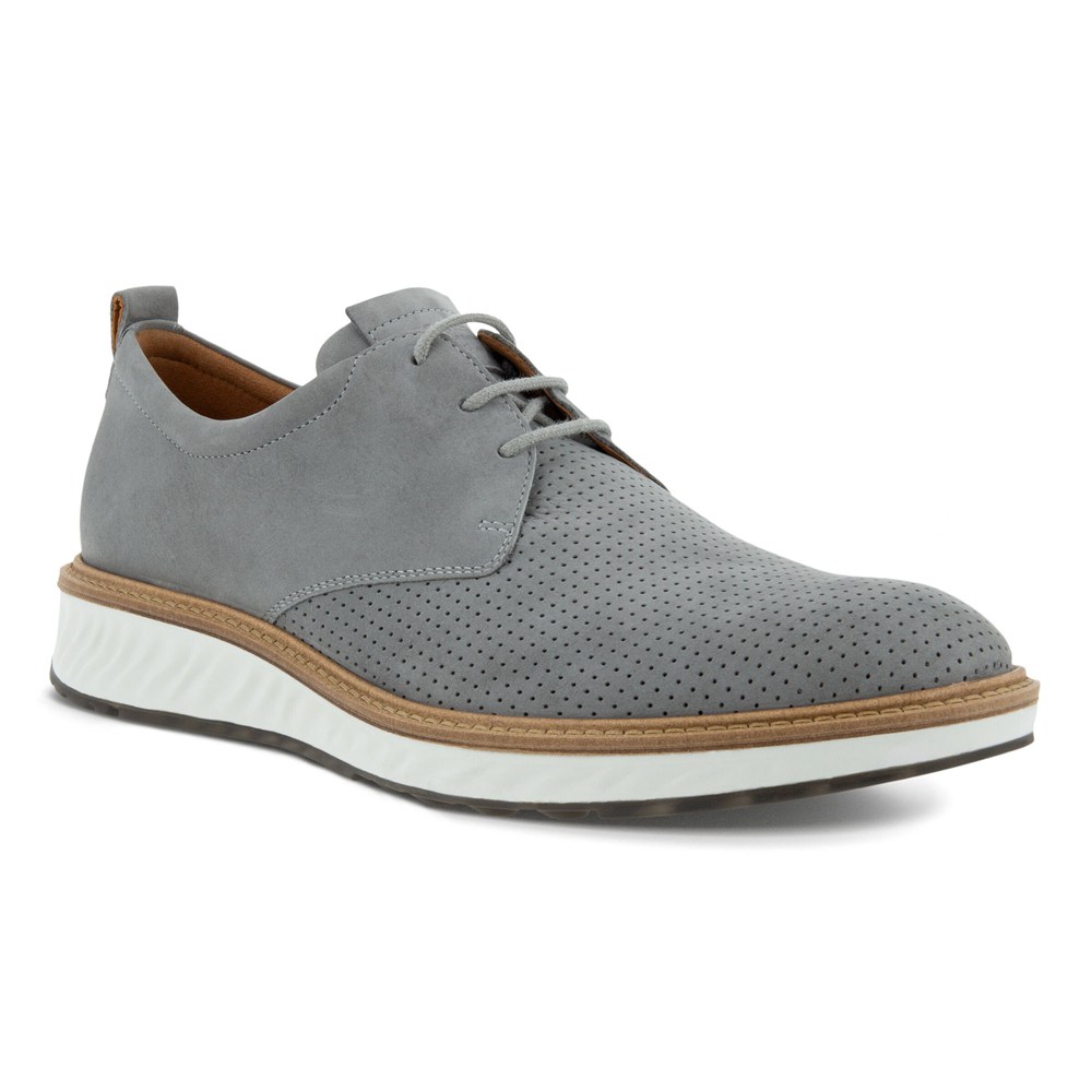 ECCO Mens Dress Shoes Grey - St.1 Hybrid - SWX-052764